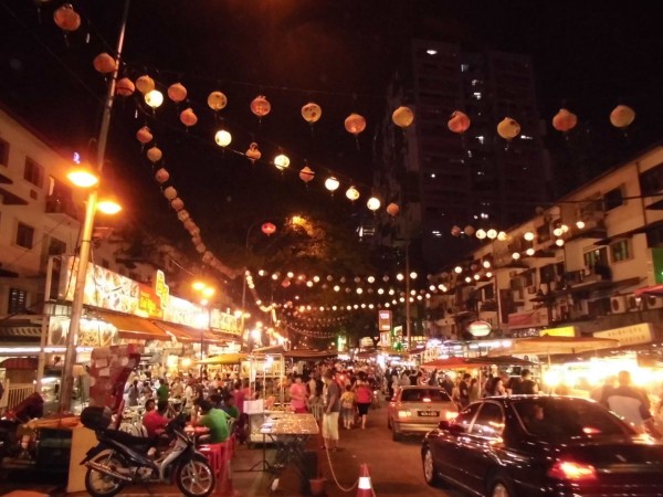 Kuala Lumpur Straßenmarkt