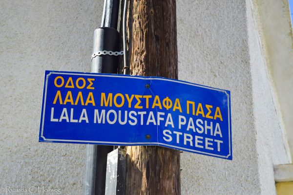 Lala Moustafa Pasha Straße in Larnaka