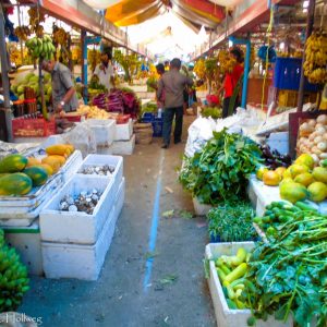 Gemüsemarkt auf den Makediven