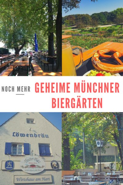Noch mehr geheime Münchner Biergärten
