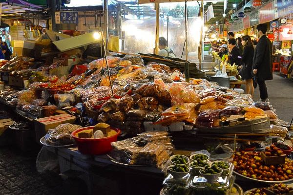 Markt in Südkorea