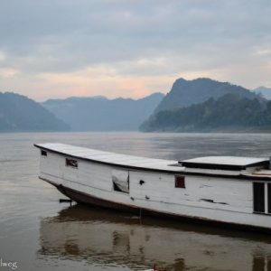 Morgenszene Laos