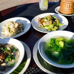 Veganes Essen laotischer Mindherheiten