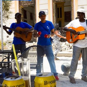 Kubanische Straßenmusiker
