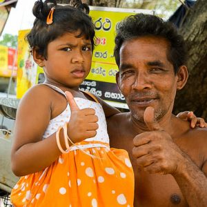 Menschen in Sri Lanka