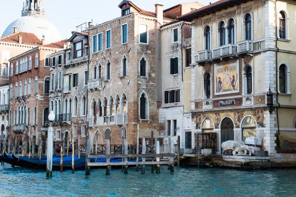 Prächtige Palazzi des Canal Grande Venedig