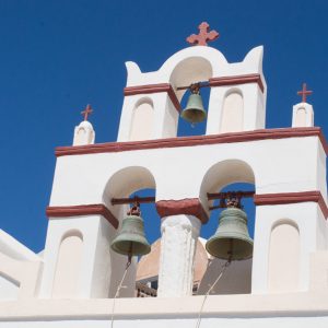 Glockenturm auf Santorin