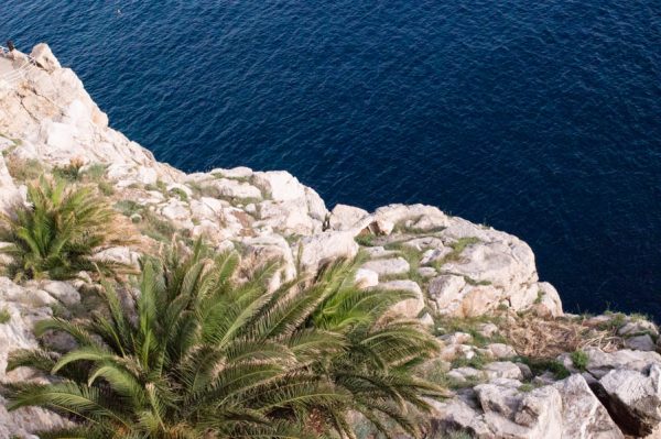 Tiefblaues Meer in Dubrovnik