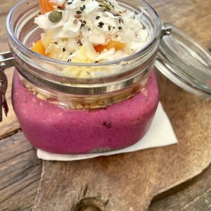 Frühstück vegan auf Bali: Smoothie Bowl bei Shady Shack in Canggu