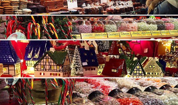 Sold goods at Nuremberg Christmas Market