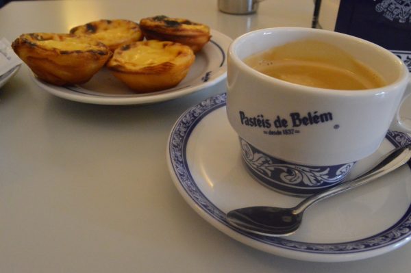 coffee at Pasteis de Belém