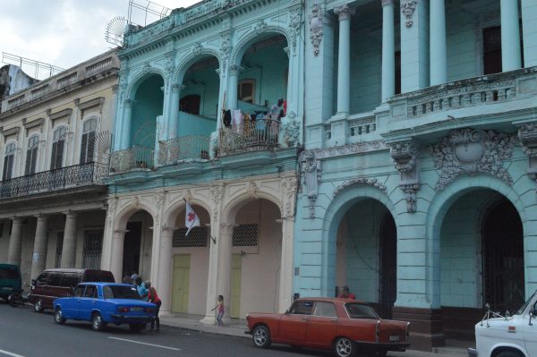 House front in Havanna