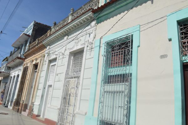 House front in Cienfuegos
