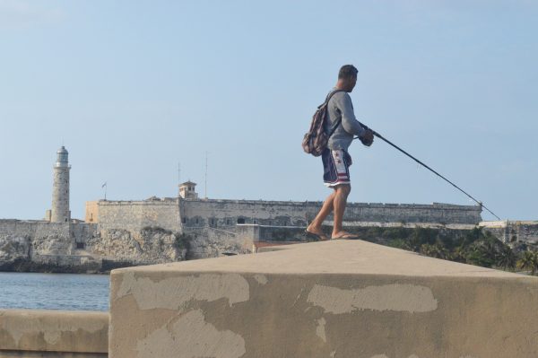 Fisherman at the Malecón