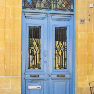 Light blue door Cyprus