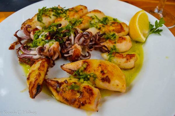 Seafood in Piran