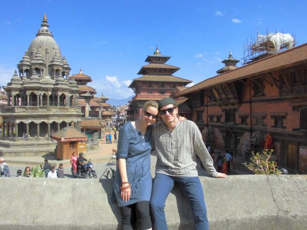 Chris and Ricarda in Nepal