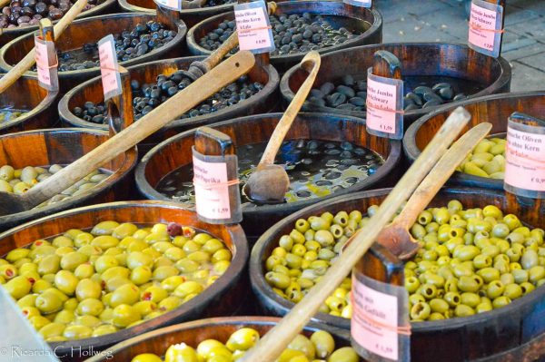 Big variety of Olives