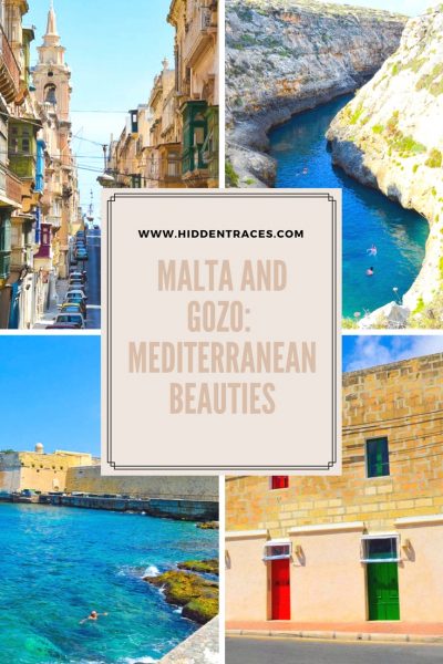Pinterest Pin Malta and Gozo Englisch