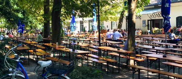 Beergarden Wirtshaus im Bavariapark Munich