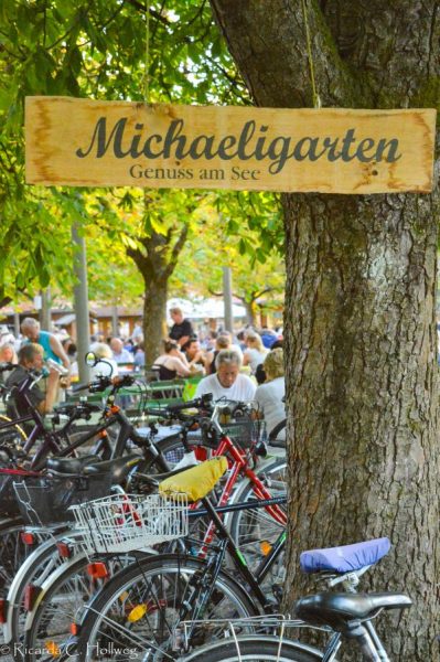 Bicycles at Michaeligarten Munich