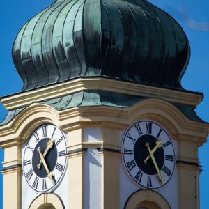 Clock-faces of St Michael in Altperlach Munich