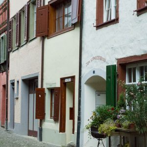 House rows in Stein am Rhein