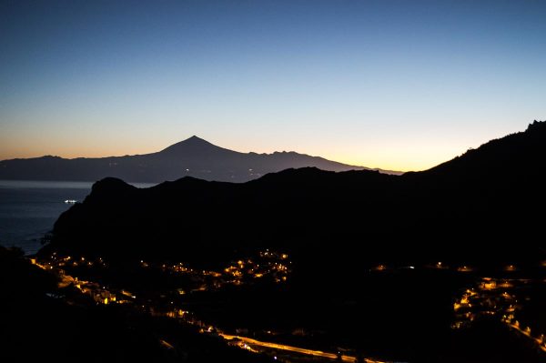 Early morning views on the Teide volcano