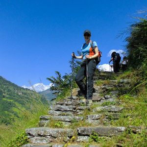 Community trekking in Nepal