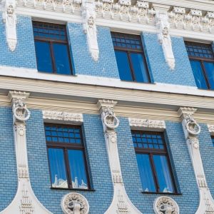 Art Nouveau facade Riga