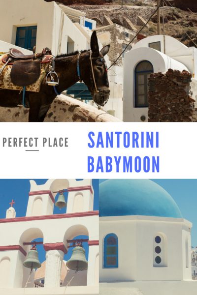 Santorini Babymoon perfect place