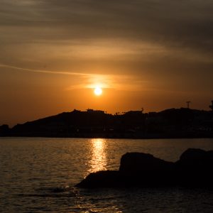 Sunset in Tinos