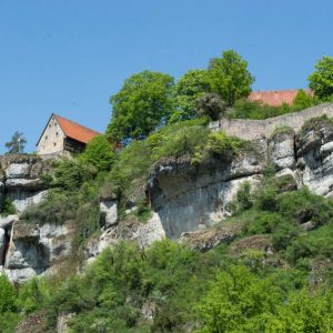 Impressive rocks at Tüchersfeld Franconian Switzerland