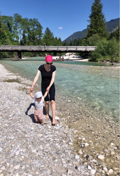 Walking exercises on the upper Isar
