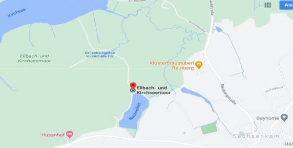 Picnic spot near Lake Kirchsee