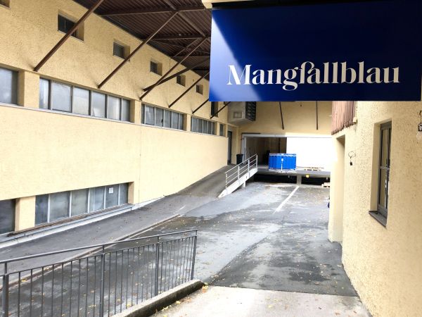 Restaurant Mangfallblau in the Gmund paper factory