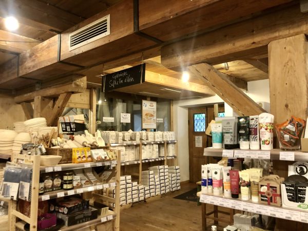 Verkaufsraum in der Wolfmühle