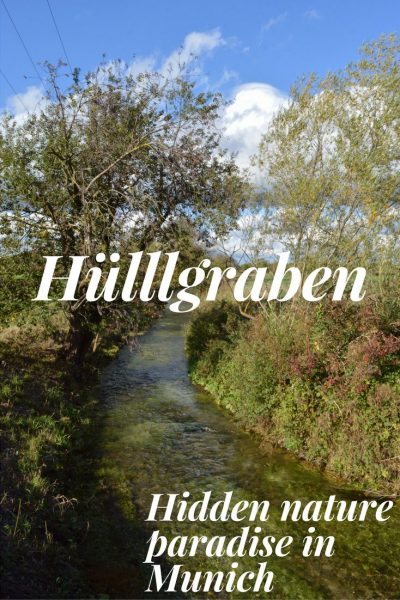 Nature paradise Hüllgraben Munich